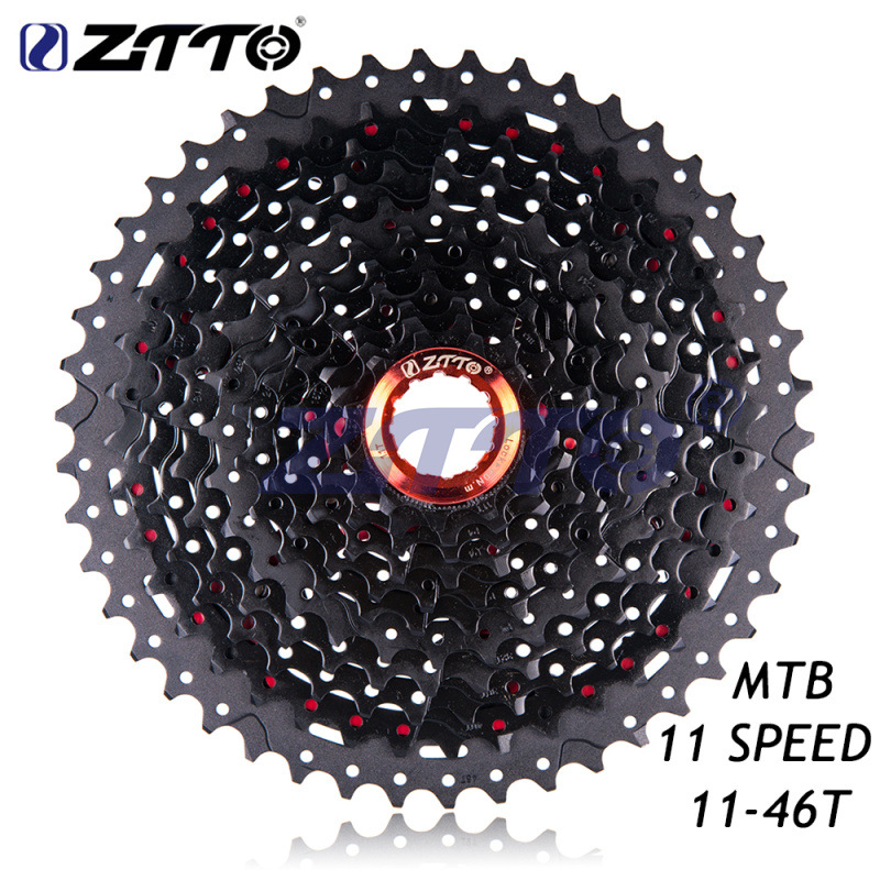 ZTTO rear-ended MTB bike black flywheels new 11 speed 46T CSMX8 positioning mountaineering caravan