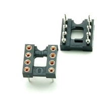 Round hole IC seat IC socket slot chip base DIP4 8 14 16 18 20 24 28 40P