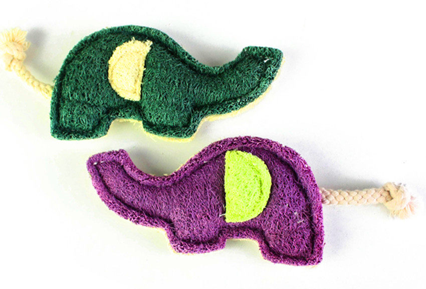 Dog cat is good to play companion type silk melon to nibble with toy grinding teeth toy (large number)