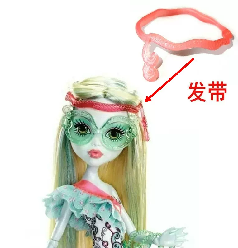 Monster High школьная школа High school Franklin кукла игрушка аксессуары бижутерия очки повязка на волосы