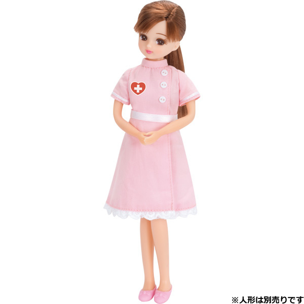Nhật bản TAKARA TOMY LICCA Rika búp bê ăn mặc y tá đồng phục thống nhất công viên giải trí phụ kiện quần áo quà tặng đẹp