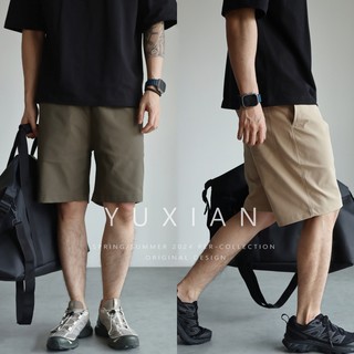 Japanese teflon three-proof anti-wrinkle easy to care loose solid color shorts