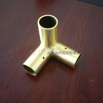 New Chinese classical furniture shaped copper sleeve factory direct solid wood mahogany shelf bed pure copper tee set