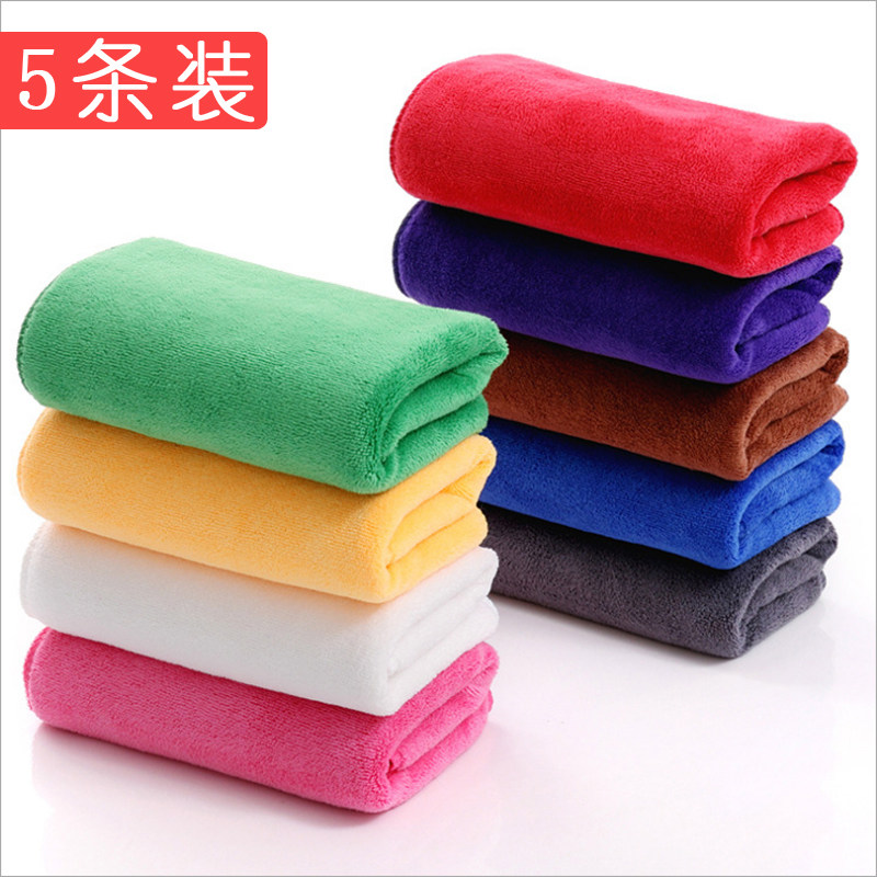 Rag housework cleaning cleaning sanitary wipe table grazed cloth thickened with water-free hair cleaning towels car wash towels