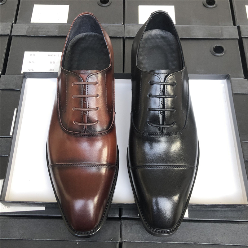 European Style Three-Strap Leather Shoes for Men, Business Formal Wear, Genuine Leather, British Style, Breathable, Men's Suit Work Shoes, Groom's Wedding Shoes European Style Three-Strap Leather Shoes for Men, Business Formal Wear, Genuine Leather, British Style, Breathable, Men's Suit Work Shoes, Groom's Wedding Shoes