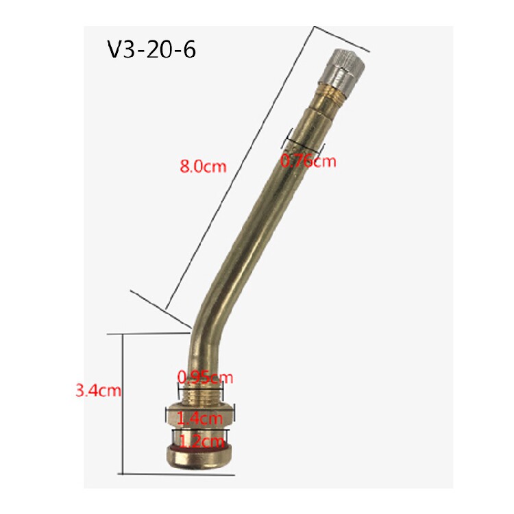 Bus nozzle, CMB tire valve, vacuum tire valve, large car, aluminum alloy wheel hub, rim nozzle, large car nozzle