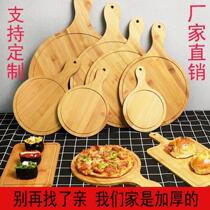 Bamboo-wood pizza pallet Euro baked baked steakcake GER North long-shaped board day