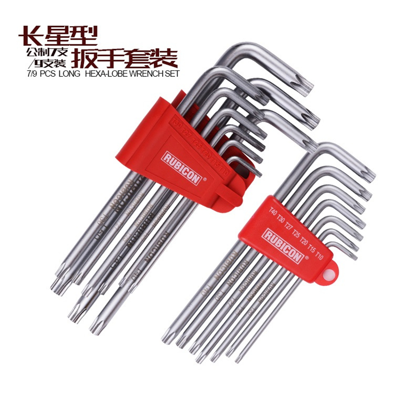 Japan Robin Hood with hole Plum with hole type star wrench set RTK-387 389L star hole screwdriver