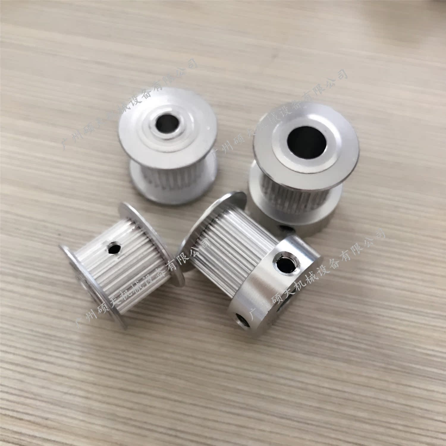 Laser machine synchronous wheel 3M 24 teeth aluminum synchronous belt wheel inner hole 6 8 10 12 14 top wire special offer - Taobao