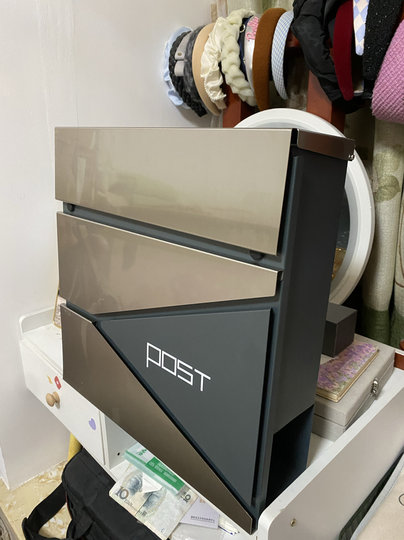 Beliebter Briefkasten aus Edelstahl für den Außenbereich, Meinungskasten für kommerzielle Büros, wasserdichter, fortschrittlicher Briefkasten, Briefkasten auf Lager