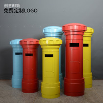 Iron creative post box opinion box storage box shop office decoration beauty Chen free custom LOGO