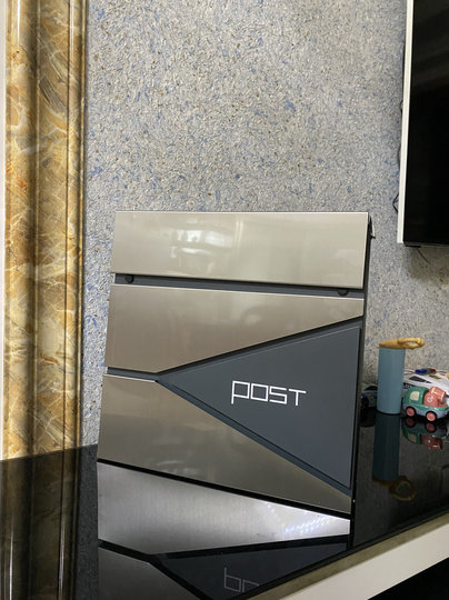 Beliebter Briefkasten aus Edelstahl für den Außenbereich, Meinungskasten für kommerzielle Büros, wasserdichter, fortschrittlicher Briefkasten, Briefkasten auf Lager