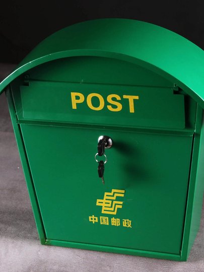 China Post Mailbox Wall-Mounted Suggestion Box Complaint Box with Lock Letter Box Outdoor Report Box Donation Box