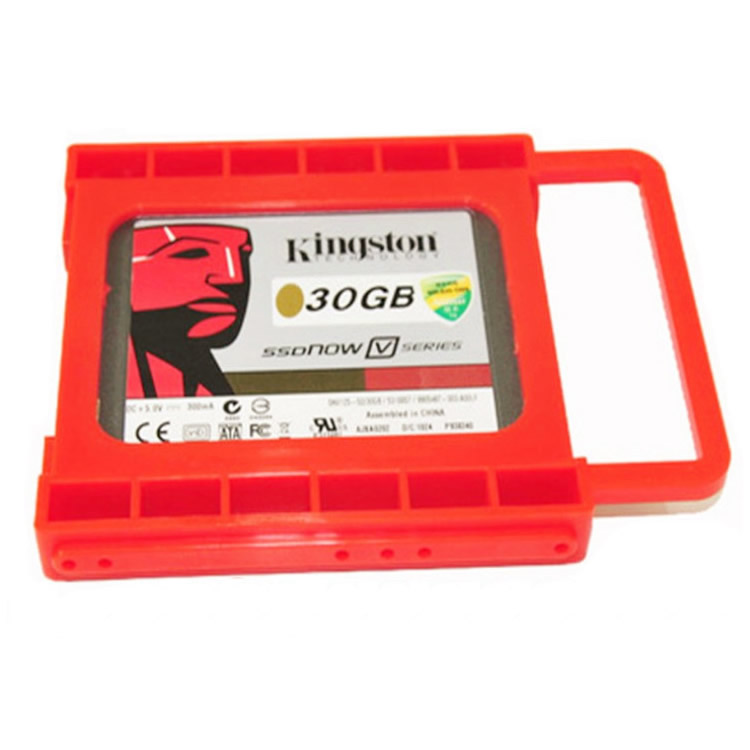  Hard disc holder 2 5 turns 3 5 Hard disc Rack SSD Solid State Hard Disc Holder Color Plastic Hard Disc Holder