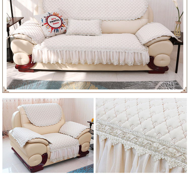 Châu Âu sofa vải đệm Four Seasons chung sofa da đệm trượt đệm vào mùa thu và mùa đông phòng khách bao gồm tất cả tùy chỉnh dày - Ghế đệm / đệm Sofa ghế nệm ngồi bệt