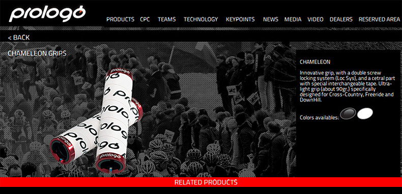 Poignées de vélo PROLOGO - Ref 2334241 Image 5