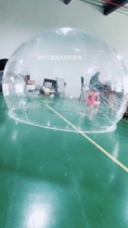 Acrylic Christmas wedding ball Transparent Plexiglass big ball Hollow round ball Beauty Chen props Window decoration ball