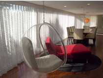 Customized transparent bubble chair) plexiglass ball chair) acrylic creative hanging chair) swing chair acrylic seat