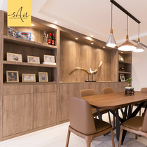 River bank modern simple wine cabinet custom restaurant cabinet Dining side cabinet Locker dining cabinet Fashion tea cabinet custom