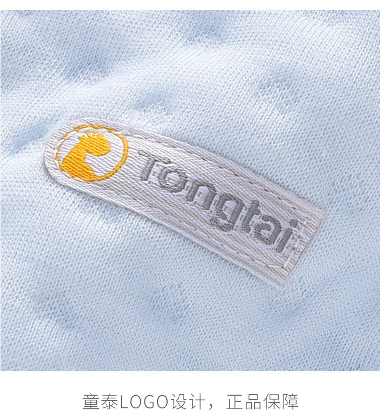 Quần áo trẻ em Tong Tai nam và nữ bé jumpsuit cotton ấm áp mùa thu đông mùa đông tay áo dài 3-18 tháng áo liền quần có tất baby
