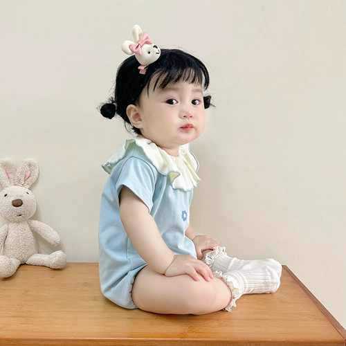 Детская летняя одежда, милое детское боди для девочек