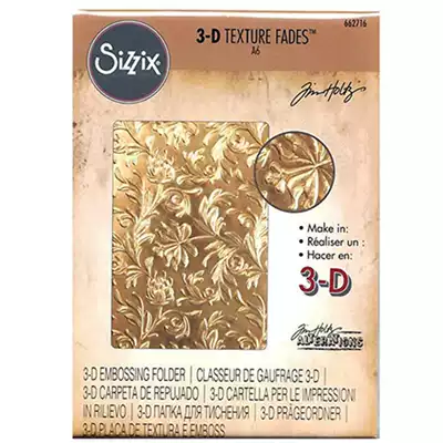 sizzix 3D texture fades 3D texture clip 662716M pattern