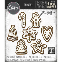 Sizzix sheet mold Thinlits 665566 Christmas Cookies Christmas biscuits