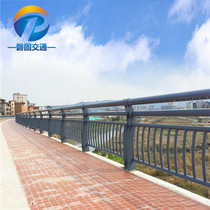 Traffic highway bridge anti-collision guardrail Municipal road stainless steel river bridge safety guardrail engineering manufacturer