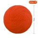 Meianju thú cưng silicone frisbee chó đĩa bay chống cắn đồ chơi chó huấn luyện vật nuôi cung cấp đồ chơi nhai đồ chơi - Mèo / Chó Đồ chơi