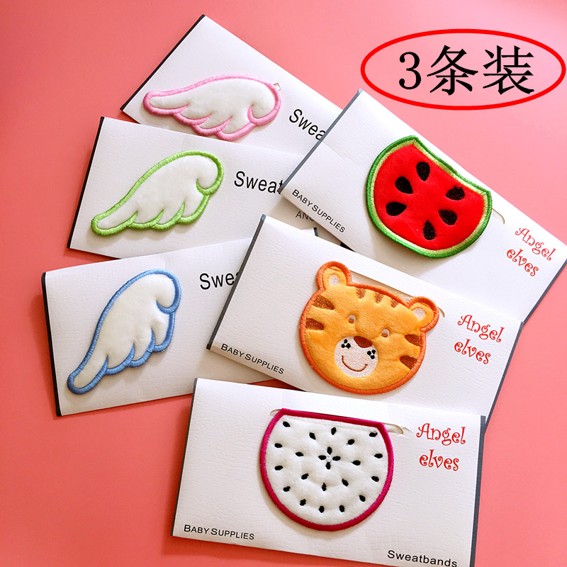 Sweat Towel Cushion Back Towels Children Gauze 0-5 Year Old 2 Babies Sweat Scarves Pure Cotton Angel Wings Kindergarten Small Middle Banxia