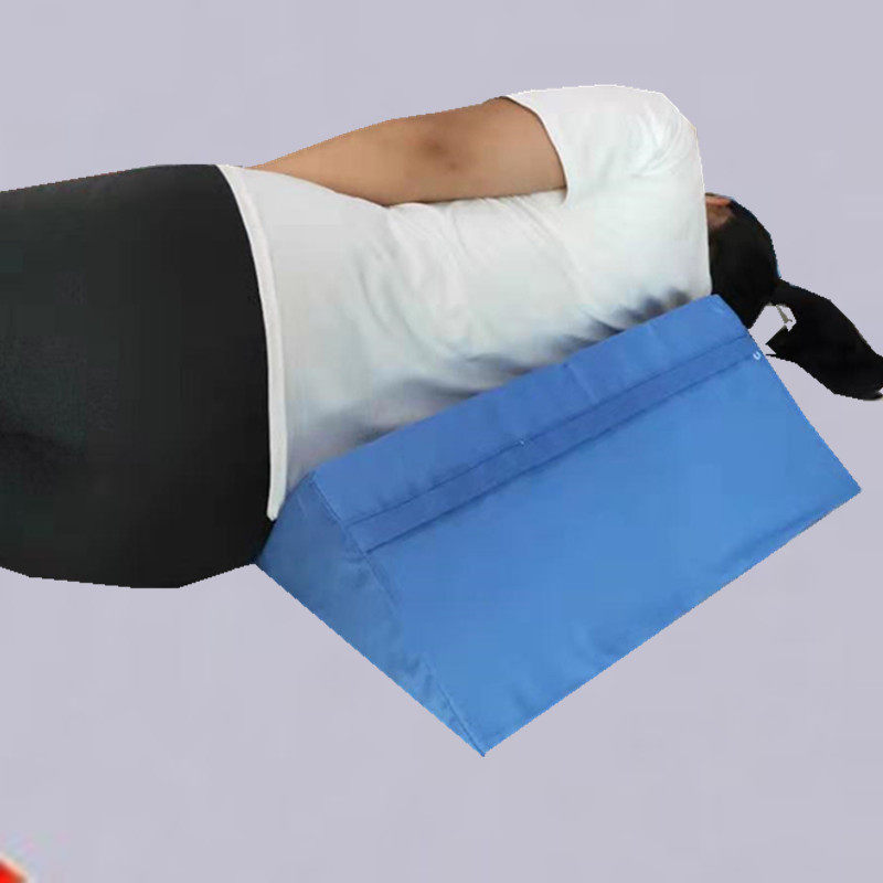 Side mat-ups of the mat triangle mat with bedwood and bedsore medical pillow for paralyzed elderly care supplies patient turning pad