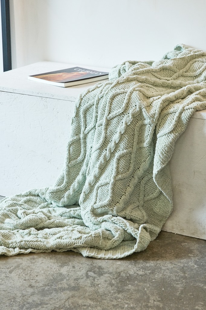 Nagano buổi tối chenille đan chăn thú chăn điều hòa không khí chăn trang trí nội thất mềm - Ném / Chăn mền nhung mỏng