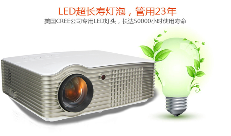 Máy chiếu 3D thông minh HD Máy chiếu wifi Bluetooth Android Apple có màn hình máy chiếu thơ Áo - Máy chiếu máy chiếu full hd giá rẻ