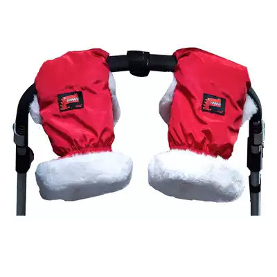 Australia oliby baby stroller warm gloves Winter stroller accessories plus velvet windproof and rainproof warm gloves