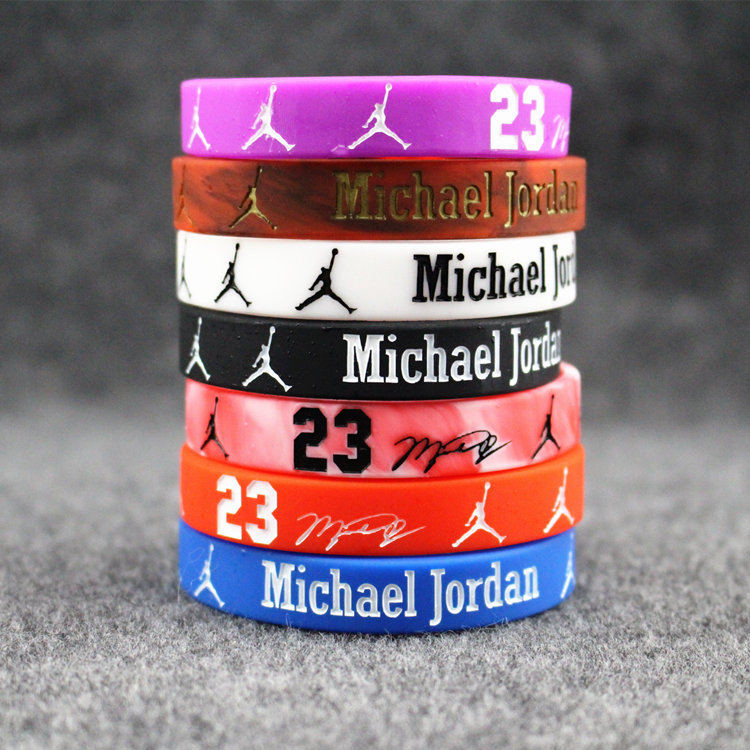 Trendy Brand Popular Bracelet Jordan Commemorative Edition Silicone Basketball Wristband Men's Sports Basketball Wristband Jordan Wristband Trendy Brand Popular Bracelet Jordan Commemorative Edition Silicone Basketball Wristband Men's Sports Basketball Wristband Jordan Wristband