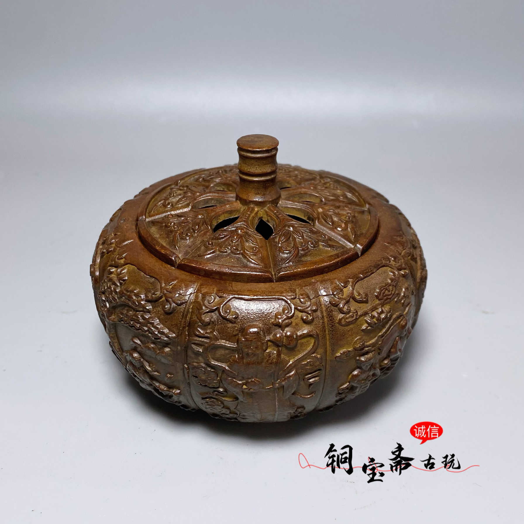 銅器 南瓜型香炉 10個 銅器 南瓜型香炉 10個 - メルカリ