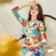 Một lời hứa của thời gian đầu mùa thu kiểu Pháp váy hoa nhẹ nhàng chiết eo và khí chất mỏng manh váy lưng cao quý cô 1986 - Váy eo cao