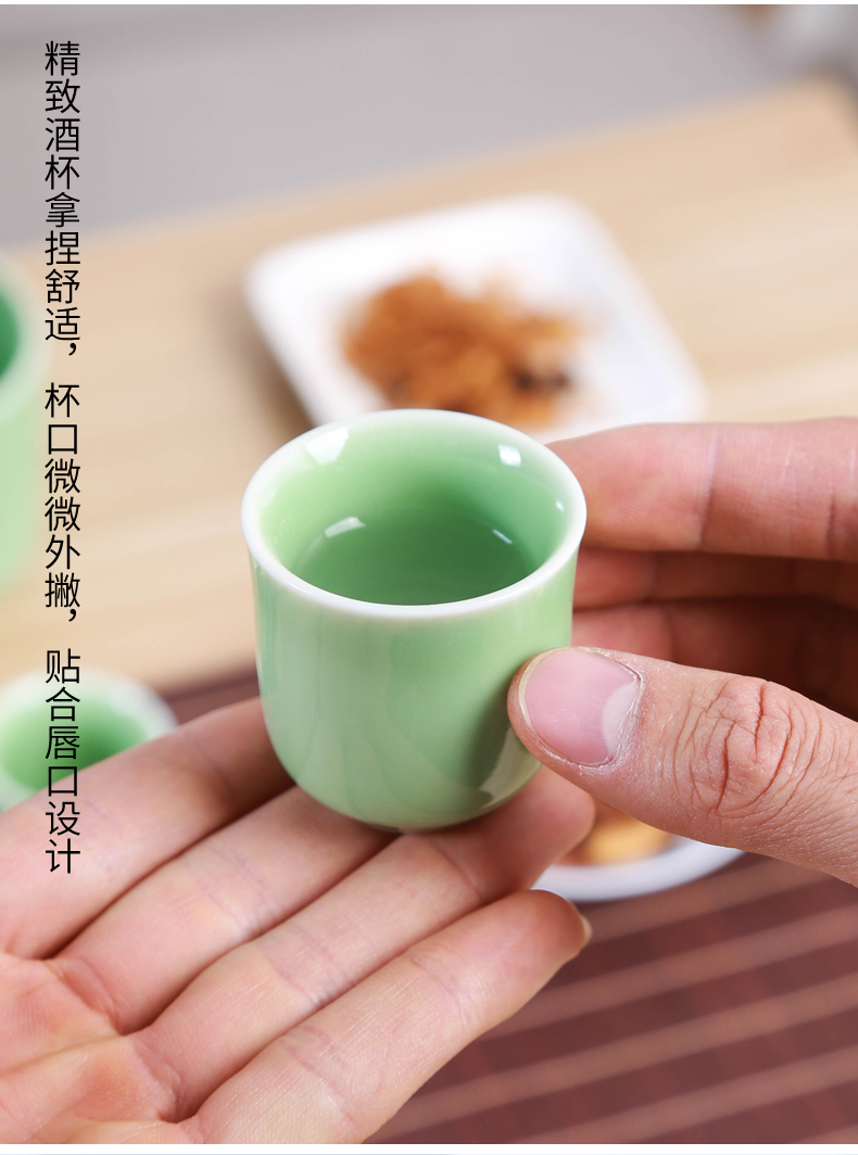 Một nửa catty ấm rượu gốm lẩu rượu vang vàng rượu vang trắng nhà rượu vang rượu vang rượu vang rượu vang ly rượu vang nhỏ hầm rượu giá để rượu