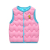 Mùa thu và mùa đông trẻ em mới xuống vest cotton ở cả hai bên mặc bé trai và bé gái nhẹ áo ấm bé trai quần áo trẻ em nam Áo ghi lê