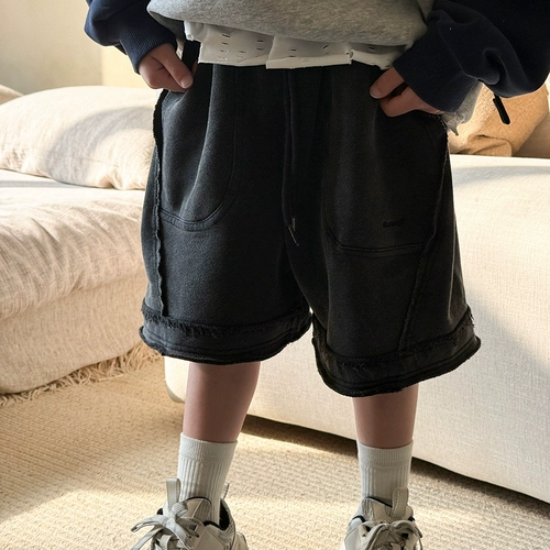 Детские штаны для мальчиков, цветные летние шорты для отдыха, в западном стиле