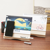 2022 Wooden Desk Calendar To Make Tiger Year Office Desktop Swing Piece Lunar Calendar Custom Plan This Calendar Advertising Year Calendar