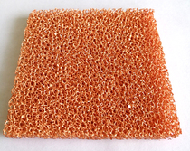 Radiator foam copper resistant ultra thin metal copper porous metal sponge copper can process Alien sheet