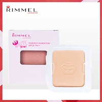 Rimmel 莹 trắng sử dụng bột bánh quy ướt kép sử dụng cố định trang điểm cố định kiểm soát khối lượng dầu che khuyết điểm phấn phủ fenty beauty