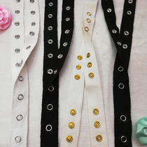 Clothing accessories webbing five-claw button button breasted dark button button can be customized in various sizes factory direct sales a large number of spot
