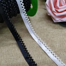 Clothing accessories polyester with handmade bead chain beaded chain a large number of spot factory direct sales can be customized