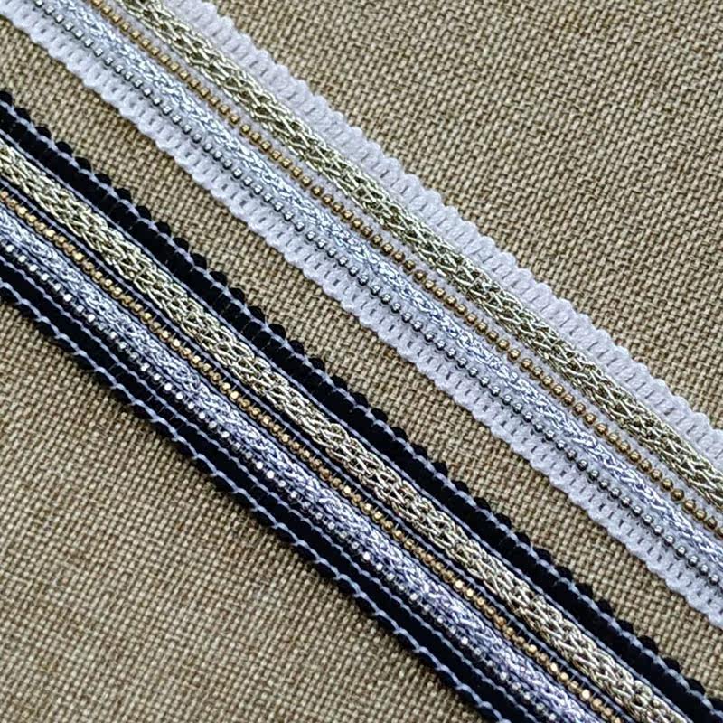 Clothing accessories polyester fiber webbing bead chain chain A large number of spot can be customized in various colors and sizes