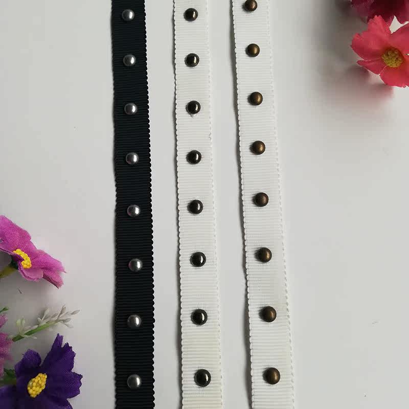 Clothing accessories Ribbon hat strap rivet claw nail rivet claw bead mushroom nail rivet can be customized factory direct sales