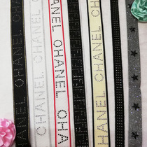 Clothing accessories various webbing hot drills can be customized factory direct sales a large number of spot