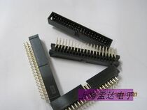 Connector simple HORN welding plate type DC3-40PL 2*20 pitch 2 54MM curved FOOT 90 DEGREES