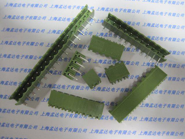 Terminal block Keda Electronics factory direct KF2EDGR pitch 5 08 curved foot 90 degree base